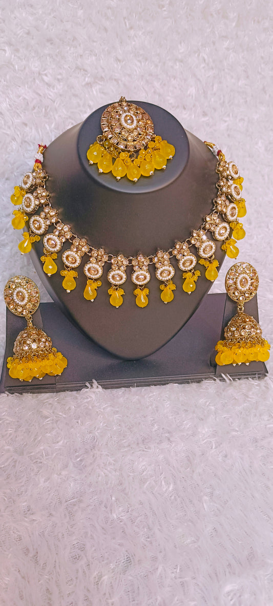 Bridal set for haldi
